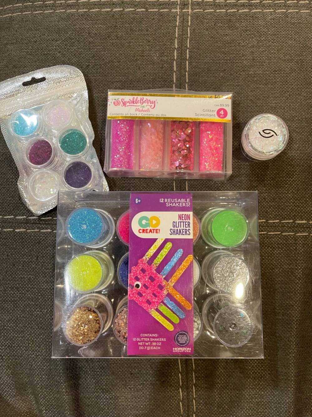 Neon Glitters | flamingo & Pinks Glitters | Blue & Purple Glitters